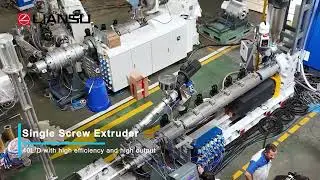 LSDP-32 PPR Dual-Pipe Extrusion Line