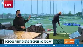 Topgolf Fishers reopening Monday