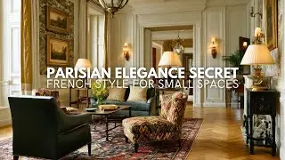 Parisian Elegance in a Small Home: Elegant Living Without Excess.