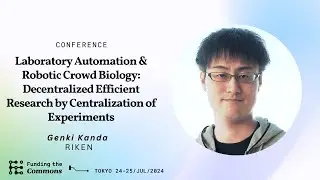 Laboratory Automation & Robotic Crowd Biology - Tokyo 2024