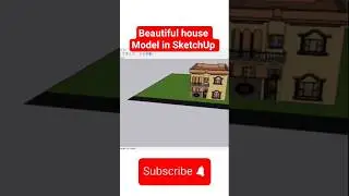 3D House Model review on SketchUp #design #autocadblocks #cadsoftware#dwg #autocadlt #autocaddrawing