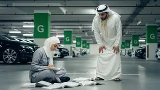 ملياردير عربي يفاجئ العاملة وهي تدرس في موقف السيارات... ما فعله غير حياتها للأبد!