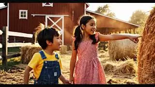 kids play on Clara the cow | kids play | Clara the cow
