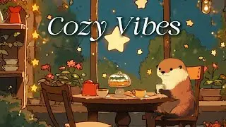 Waffle&rsquo;s Starry Night Caf&eacute; ✨ Lofi for Calm Moments#lofihiphop  #chillmusic #coffeemusic #studymusic