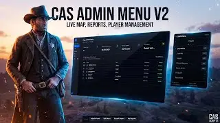 RedM Admin Menu for VORP and RSG | Offline Management, Reports | CAS Scripts