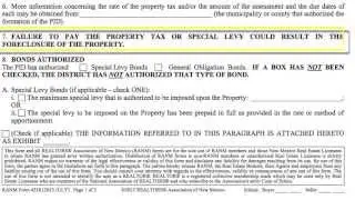 Public Improvement District Act