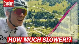 The HARDEST Climb In Pro Cycling? Amateur vs Pro