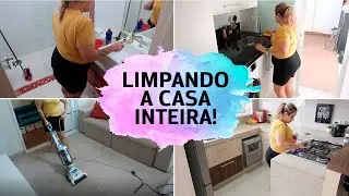 MEGA FAXINA NA CASA INTEIRA!! | VEM LIMPAR COMIGO | ROTINA DE DONA DE CASA
