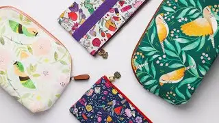 Store in Style !!! Happy Wagon Pouches