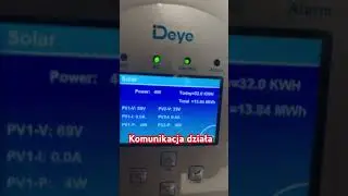 Deye plus komunikacja suma produkcji z Deye master i Huawei wpięte w load