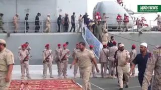 Saudi frigate hit by Houthi terror attack returns to Jeddah base