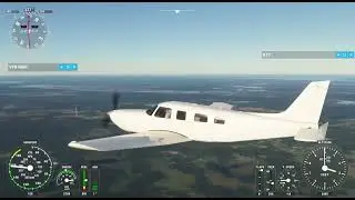 PA32 Saratoga full flight 130nm KMLB Melbourne FL to KGNV Gainesville FL