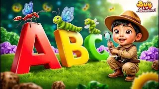 A to Z Insects for Kids 🐜 | Learn Insect Names with ABC Song! | BrainyBops