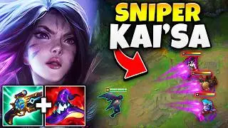 THIS BUILD MAKES KAI'SA A LEGIT SNIPER! (THE MOVIE)