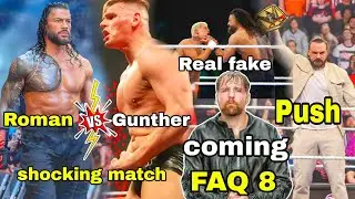 Roman Reigns vs Gunther match..?Seth Rollins New look rumor,Dean Ambrose update