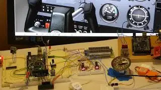ArdSimX Servo test, RPM, ArdSimX v.1.14
