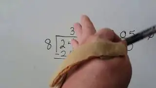 Melissa's Long Division, decimals and when zero is in the quotient (personal video)