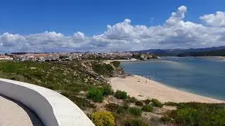 Foz do rio Mira, no Litoral Alentejano em Portugal, 28abr2024