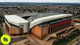 Anfield Stadium + TIFO Champions 2025 - PES 2021 & FL25
