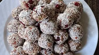 सिर्फ 30 मिनट में बना दिए 2 किलो laddu | #winterspecialladoo