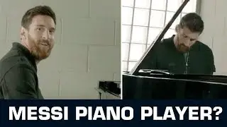 MESSI TOCA PIANO - MESSI PLAY PIANO