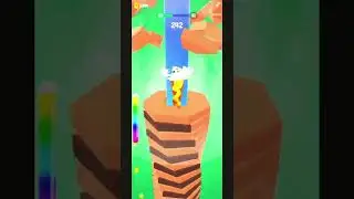 Drop Stack Ball Game Level 50 - short video - More Gaming