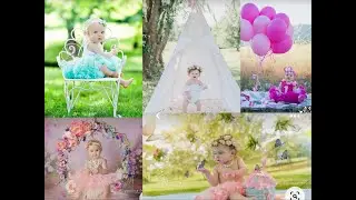 One year Baby Photoshoot in Park ||  Pre Birthday Outdoor Photoshoot Ideas|| Birthday Decor & Props