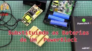 Substituindo as Baterias de Um  PowerBlock