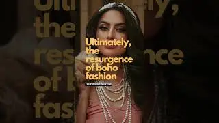 &ldquo;Boho Indo-Western Style&rdquo; Fashion Trends Rising 2023 #shorts #boho