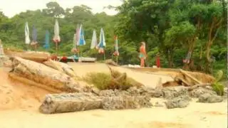 after a stormy low season night on Nai Harn Beach