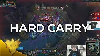 Sneaky & Meteos - Hard Carry - Korean Duo Queue Funny Moments & Highlights