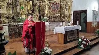Misa navarra en el Día del Jubilado.