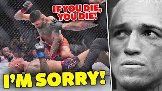 Charles Oliveira ISSUES statement after KO loss to Ilia Topuria at UFC 317