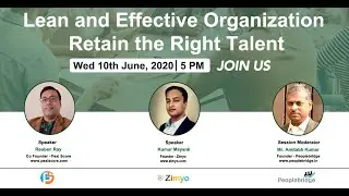 Lean and Effective Organization: Retain the Right Talent | Webinar | Peoplebridge