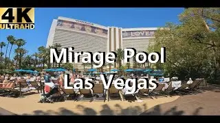 [4K] Mirage Pool Las Vegas