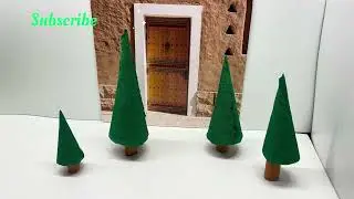 Easy Paper Christmas Tree | DIY Christmas Craft at Home@Crazyideas-u5s 