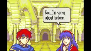 [Fire Emblem: The Binding Blade] Roy and Lilina - 「A support」