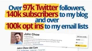 Blogging with john chow affiliate
