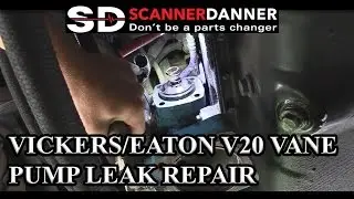 Vickers/Eaton V20 Vane Pump Leak Repair (American Coach)
