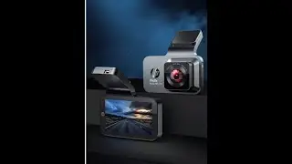 Filmadora De Carro Dashcam Hp F960x Super Hd Gps Wi-fi App