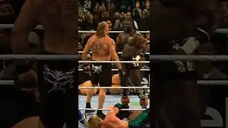Brock Lesnar Vs Oba Femi's F5 #wwe