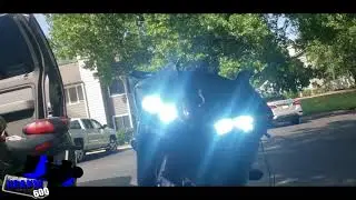 How To Install H7 6000K - 8000K  (Ice Blue) Fanteli Led Headlights In a 2004 Yamaha YZF R6