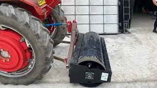 Buying the CHEAPEST skid steer vibrating roller on marketplace and immediately cutting it up!