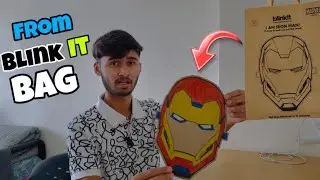 You Won’t Believe This Iron Man Came From a Blinkit Bag 🤯