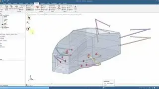 Geometry Preparation of FSAE Composite & Monocoque Chassis in ANSYS SpaceClaim - Part 1