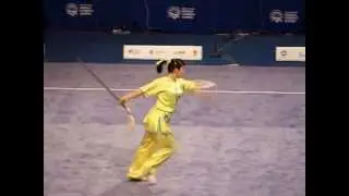 Всемирные игры боевых искусств. Ушу Таолу / Wushu Taolu. Jian Shu. Women. China. Liu Xia