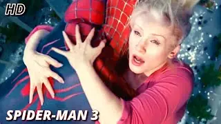Spider-Man 3 Peter Saves Gwen From Falling Off Building Scene [HD] 4K | Spider-Man 3 (2007)