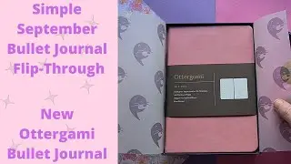 Simple September Bullet Journal, Flip-through, New Ottergami Journal