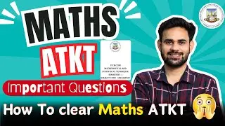 How to Clear Maths ATKT 2025|CDOE University of Mumbai |FYBCom Mathematical & Statistical Techniques