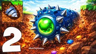 Auto Diggers &ndash; Mobile Gameplay Part 2 &ndash; Build Digger Army & Explore Underground (iOS, Android)